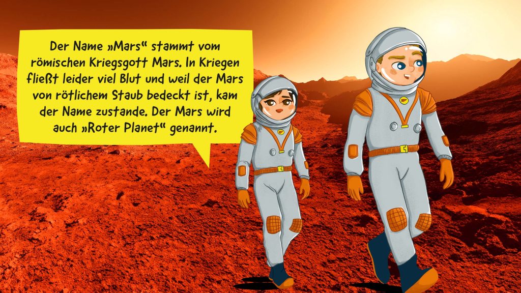 Willkommen auf dem Mars_Erklärung Mars